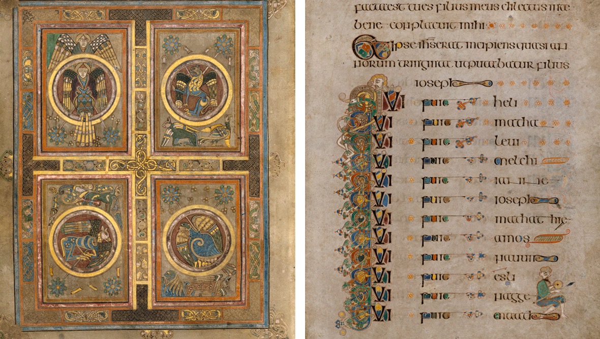 From three-thousand-year-old jewellery to the oldest frescoes in Ireland: Dublin: Two gold dress fasteners, a bracelet, and three ear spools dating from of Kells is one of the most beautiful illustrated manuscripts of the Early Christian world. Irelands Treasures | potteriespowertransmission.co.uk